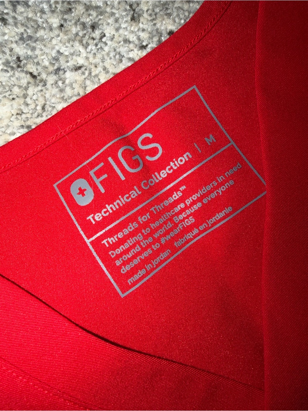 Figs Winning Red Scrub Set Bundle - Picture 2 of 3